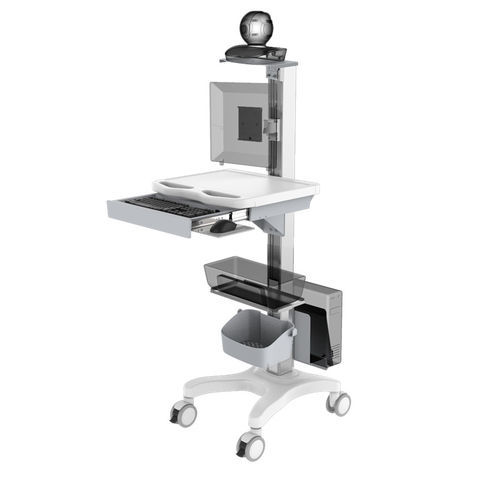 Компьютерная тумба для панели ПК - TR700-200-XX - Coriton Instrument Co., Ltd. - point-of-care / с регулируемой высотой / защищенная