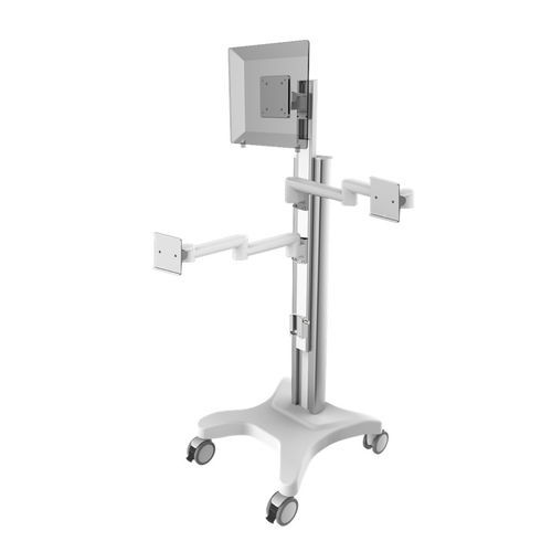 Компьютерная тумба point-of-care - TR800-200-XX - Coriton Instrument Co., Ltd. - с регулируемой высотой / защищенная / модульная