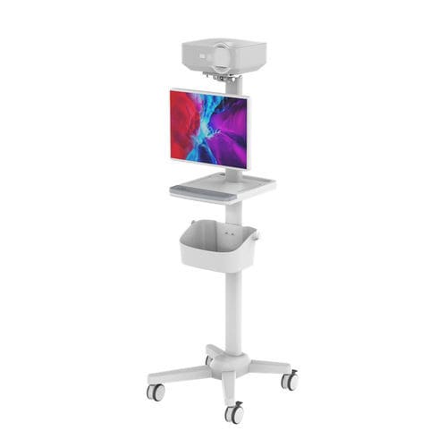 Компьютерная тумба point-of-care - RS008 - Coriton Instrument Co., Ltd. - защищенная / модульная