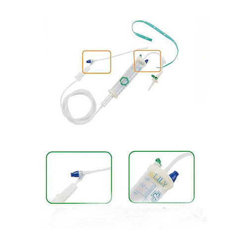 Комплект для перфузии с капельной камерой - 1102001 - Lily Medical Corporation - с Y-образным коннектором