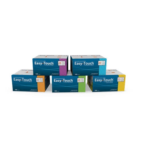 Инсулиновый шприц - EasyTouch U-100 - MHC Medical Products - одноразовый
