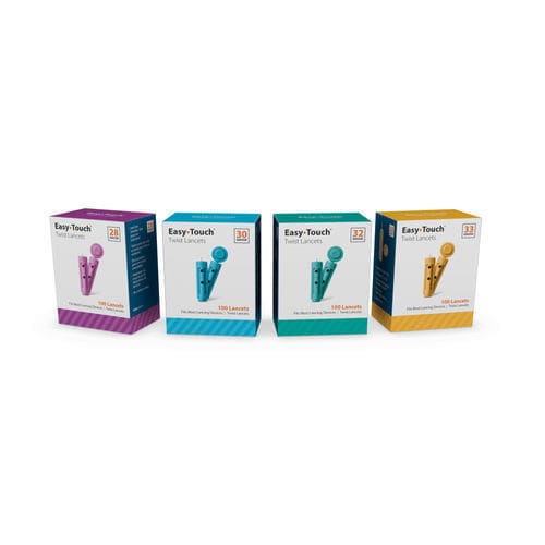 Стерильный ланцет - EasyTouch Twist - MHC Medical Products