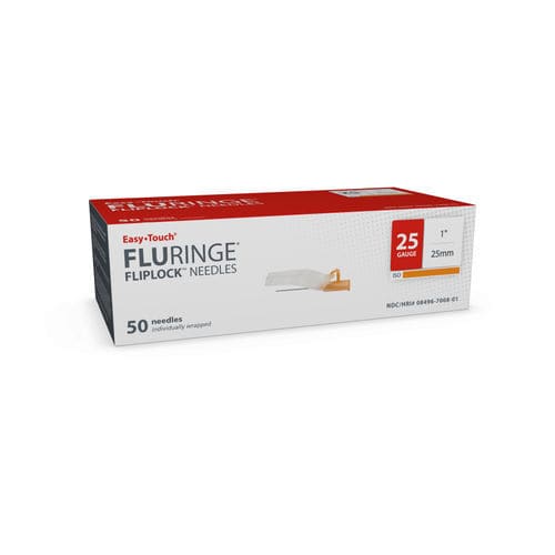 Безопасная игла - EasyTouch® Fluringe® FlipLock™ - MHC Medical Products - 25G