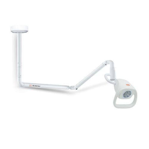 Гинекологический светильник для осмотра - KD-2021W-2  - Nanjing Keweisi Medical Lighting - светодиодный / потолочный / с регулируемой высотой