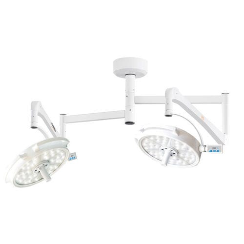 Потолочный хирургический светильник - KD-2072D-2 - Nanjing Keweisi Medical Lighting - светодиодный / для стоматологии / ветеринарный