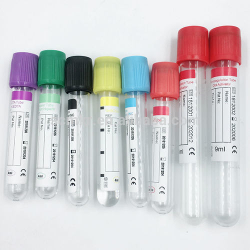 Пробоотборная трубка для гематологичеких анализов - BCT04 - Nanjing Shuangwei Biotechnology - цилиндрическая / крови / плазменная