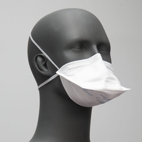 Защитная маска N95 - NIOSH - Prestige Ameritech - утиный клюв / взрослый / упаковка 50 штук