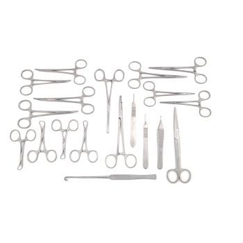 Комплект ветеринарных инструментов для общей хирургии - CSP-1  - RICA Surgical - для собак