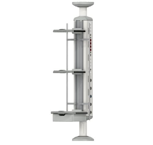 Потолочный медицинская консоль - MG-YOD-P - Megasan Medical Gas Systems - для интенсивной терапии / для операционной / с простой консолью