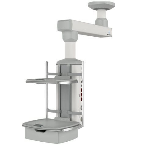 Потолочный медицинская консоль - MG-PENx-y-z - Megasan Medical Gas Systems - для интенсивной терапии / с простой консолью / подвесного типа