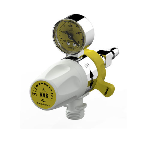 Регулятор вакуума с розеткой - MG-VRMA - Megasan Medical Gas Systems