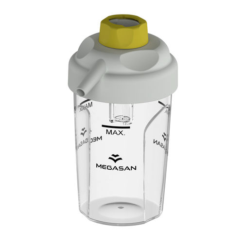 Флакон для лабораторий - MG-VKxy - Megasan Medical Gas Systems - из поликарбоната / одноразового применения