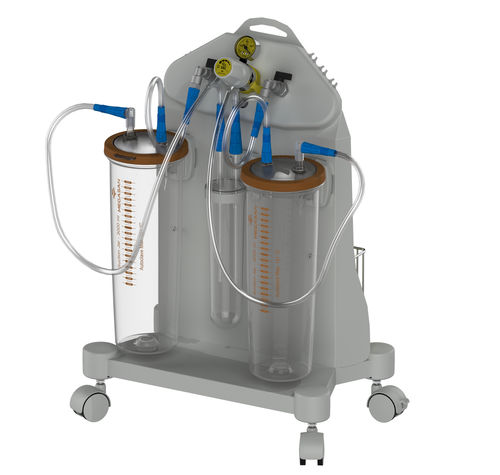 Медицинская тележка - MG-VKT - Megasan Medical Gas Systems - для аспиратора / транспортная / из металла