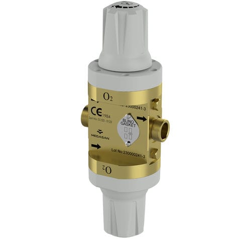 Редуктор для кислорода - Megasan Medical Gas Systems - CO2 / N2O / диазот