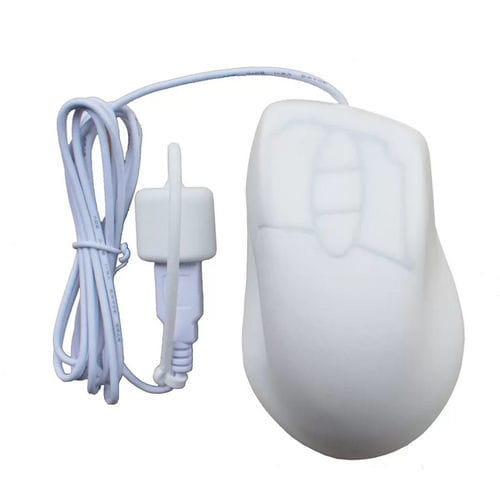 Оптическая медицинская компьютерная мышь - IP68 - PAC Technology - USB / из силикона / моющаяся