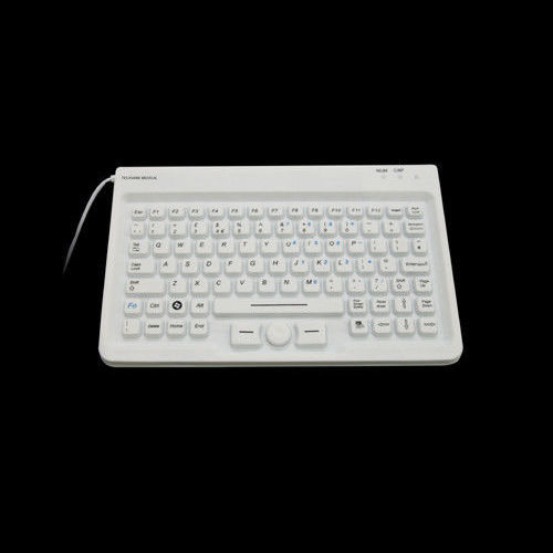 Медицинская клавиатура из силикона - P-M230-MS - PAC Technology - USB / водостойкая / антибактериальная