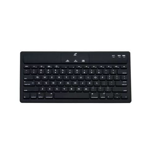 Медицинская клавиатура из силикона - P-M240BT - PAC Technology - из силиконового каучука / беспроводная / водостойкая