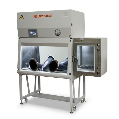 Шкаф биобезопасности класс III - BMB-III-“Laminar-S”-1,2 PROTECT VIS-À-VIS - LAMSYSTEMS - для исследований / для чистого помещения / для содержания в изолированном пространстве