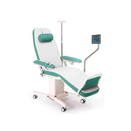 Электрическое кресло для медицинского обслуживания - Comfort-3 Flex - Digiterm Ltd. - 3 секции / на роликах / с регулируемой высотой