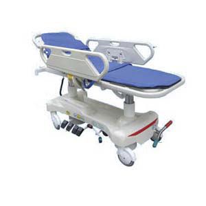 Транспортная тележка-каталка - TK-T205A - TENKO MEDICAL SYSTEM CORP - электрическая / 2 секции