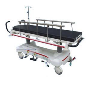 Тележка-каталка для неотложной помощи - TK-T204B - TENKO MEDICAL SYSTEM CORP - транспортная / гидравлическая / 1 секция