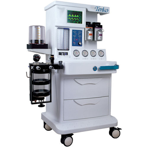 Установка для анестезии на тележке - TK-7700G - TENKO MEDICAL SYSTEM CORP - с респираторным мониторингом / с вентилятором