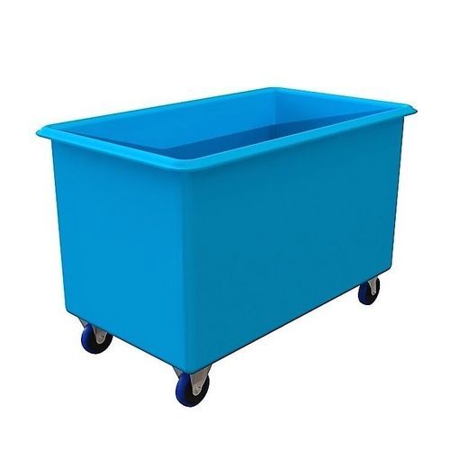 Тележка мусорный контейнер - SRT450 - Rotoplas - для хранения / для разгрузочно-погрузочных работ / из нержавеющей стали