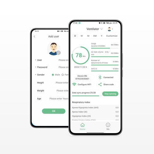 Мобильное приложение для управления данными - Hingmed Health App - Hingmed Medical - для управления данными пациента / для составления отчетности / для мониторинга