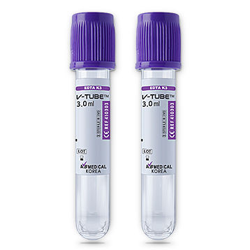 Цилиндрическая пробоотборная трубка - 421504, 411354 - AB Medical, Inc. - из пластика / для отбора проб / с разделительным гелем
