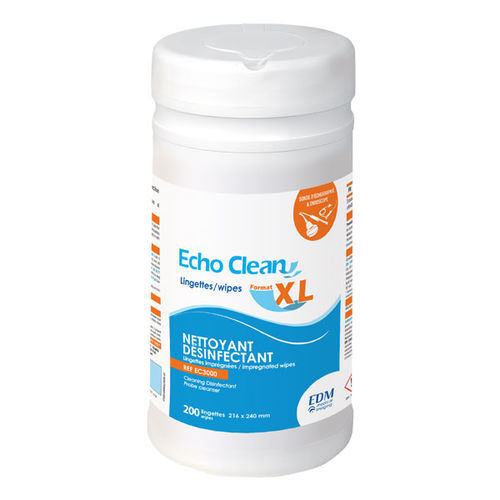 Очищающие салфетки для полов и поверхностей - ECHO CLEAN XL - EDM Imaging - 200 штук
