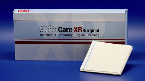Гемостатическая повязка для защиты кожи - GuardaCare® XR - Tricol Biomedical - противомикробная
