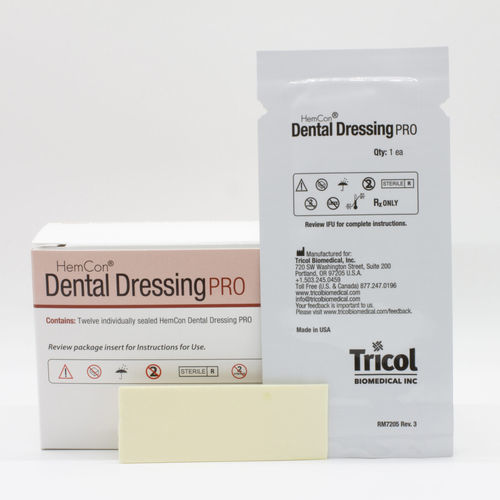 Стерильная повязка для защиты кожи - Dental  - Tricol Biomedical - противомикробная