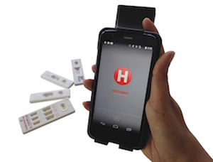POC - анализатор с радиальным потоком - HRDR-300 - Holomic LLC - флуоресценцией / для контроля нескольких показателей / биологически чистый