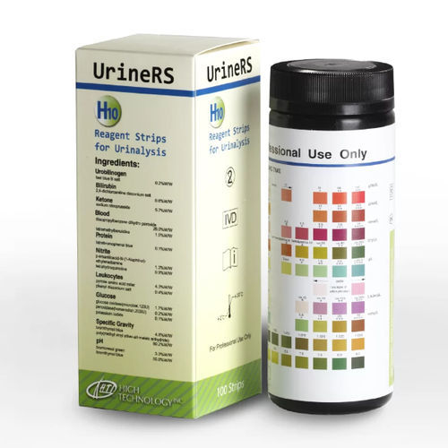 Тест-полоска для анализа мочи - UrineRS H10 - HTI Medical Inc. - pH / на глюкозу / для протеинов