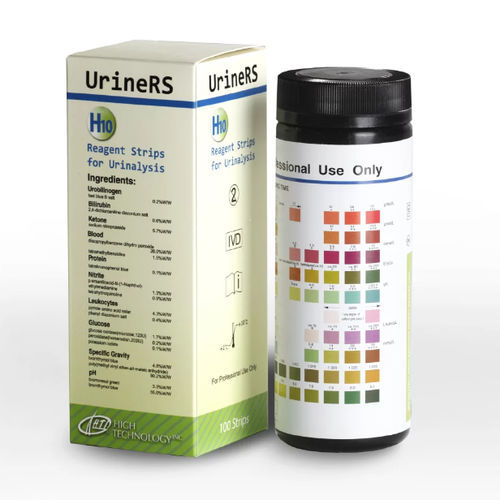 Тест-полоска для анализа мочи - UrineRS H14 - HTI Medical Inc. - pH / на глюкозу / для протеинов