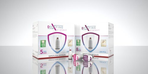 Игла для инъекции инсулина - DEXFINE protect - IME-DC - стерильная / безопасная / ручка
