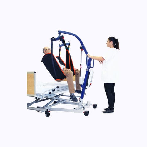 Электрический подъемник для пациентов - FLYER XL - Nausicaa Medical - на роликах / бариатрический / подъемный