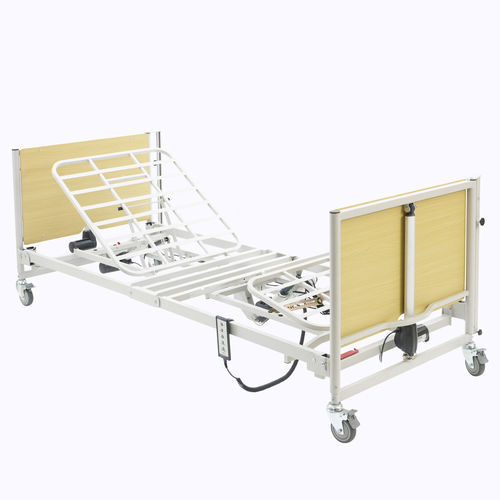 Кровать для обслуживания пациентов на дому - NAUSIBED-6F - Nausicaa Medical - электрическая / с регулируемой высотой / складная
