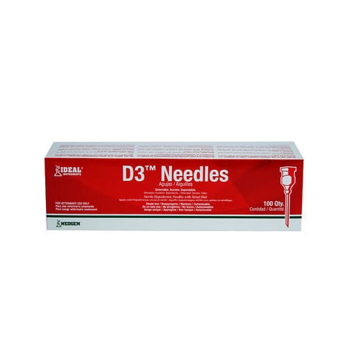 Ветеринарная игла - Ideal® D3™ - Neogen Corporation Inc. - безопасная / 14G / 1 дюйм