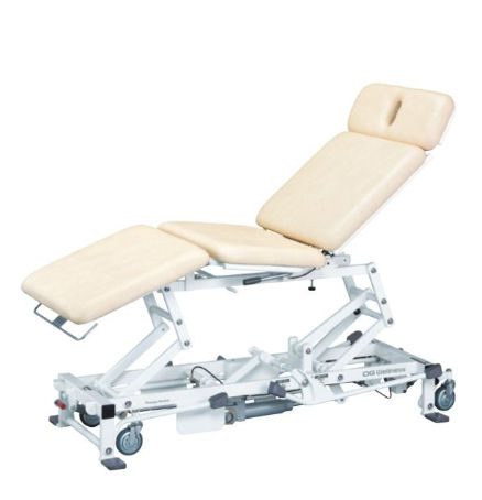 Диагностический стол для кинезитерапии - UA-740 - OG Wellness Technologies - гидравлический / с регулируемой высотой / 4 секции