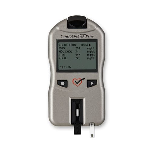 Глюкометр холестерин - CardioChek® Plus - PTS Diagnostics - триглицериды / с беспроводной сетью
