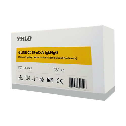 Набор для теста COVID-19 - Shenzhen Yhlo Biotech Co., Ltd. - для антитела / SARS-COV-2 / на коронавирус