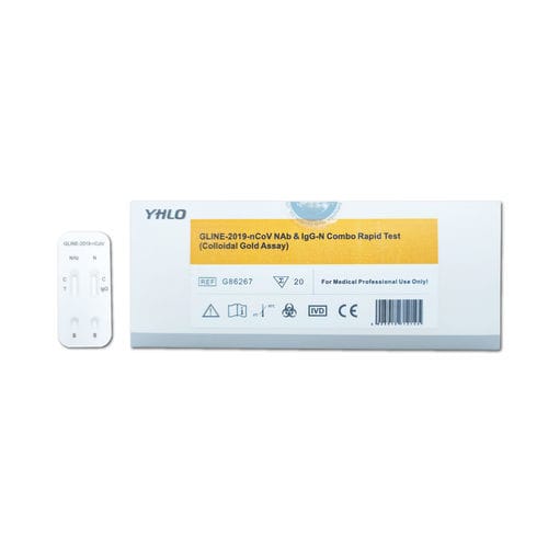Экспресс-тест COVID-19 - GLINE - Shenzhen Yhlo Biotech Co., Ltd. - для протеинов / IgG / SARS-COV-2