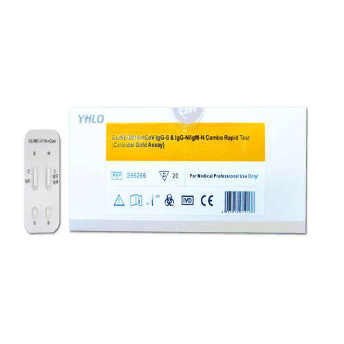 Экспресс-тест COVID-19 - G86266 - Shenzhen Yhlo Biotech Co., Ltd. - для протеинов / IgG / иммуноглобулин M