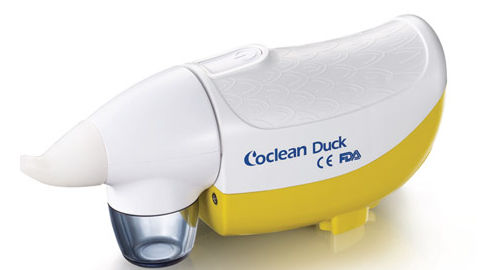 Аспиратор для носа на аккумуляторе - Coclean Duck - Welbutech - педиатрический