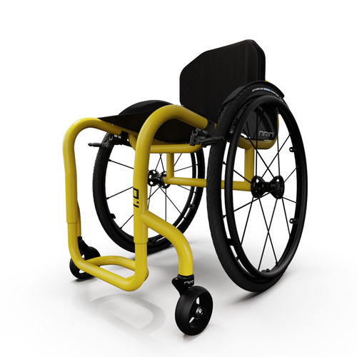 Инвалидная коляска активного типа - 1.0 - Aria Wheels - для улицы / для помещений / с опорой для голеней