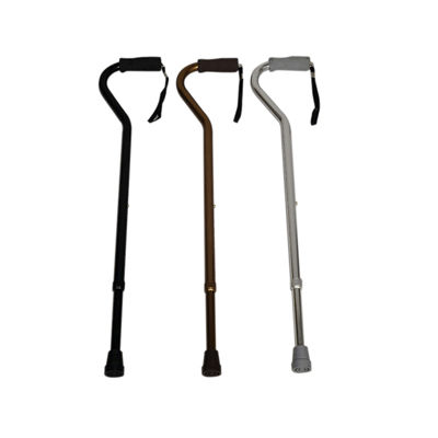 Трость с изогнутой рукояткой - HMP-20042 - Home Medical Products Inc. - с регулируемой высотой