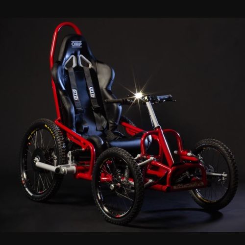 Электрическая инвалидная коляска - Watt's e3 - Mont Blanc Mobility - вездеход / спортивная / с регулируемым наклоном