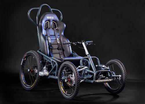 Инвалидная коляска пассивного типа - Ibex e3 - Mont Blanc Mobility - вездеход / спортивная / с регулируемым наклоном