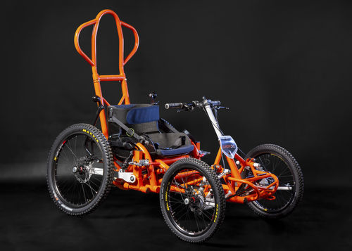 Инвалидная коляска пассивного типа - Hand's - Mont Blanc Mobility - вездеход / спортивная / с регулируемым наклоном